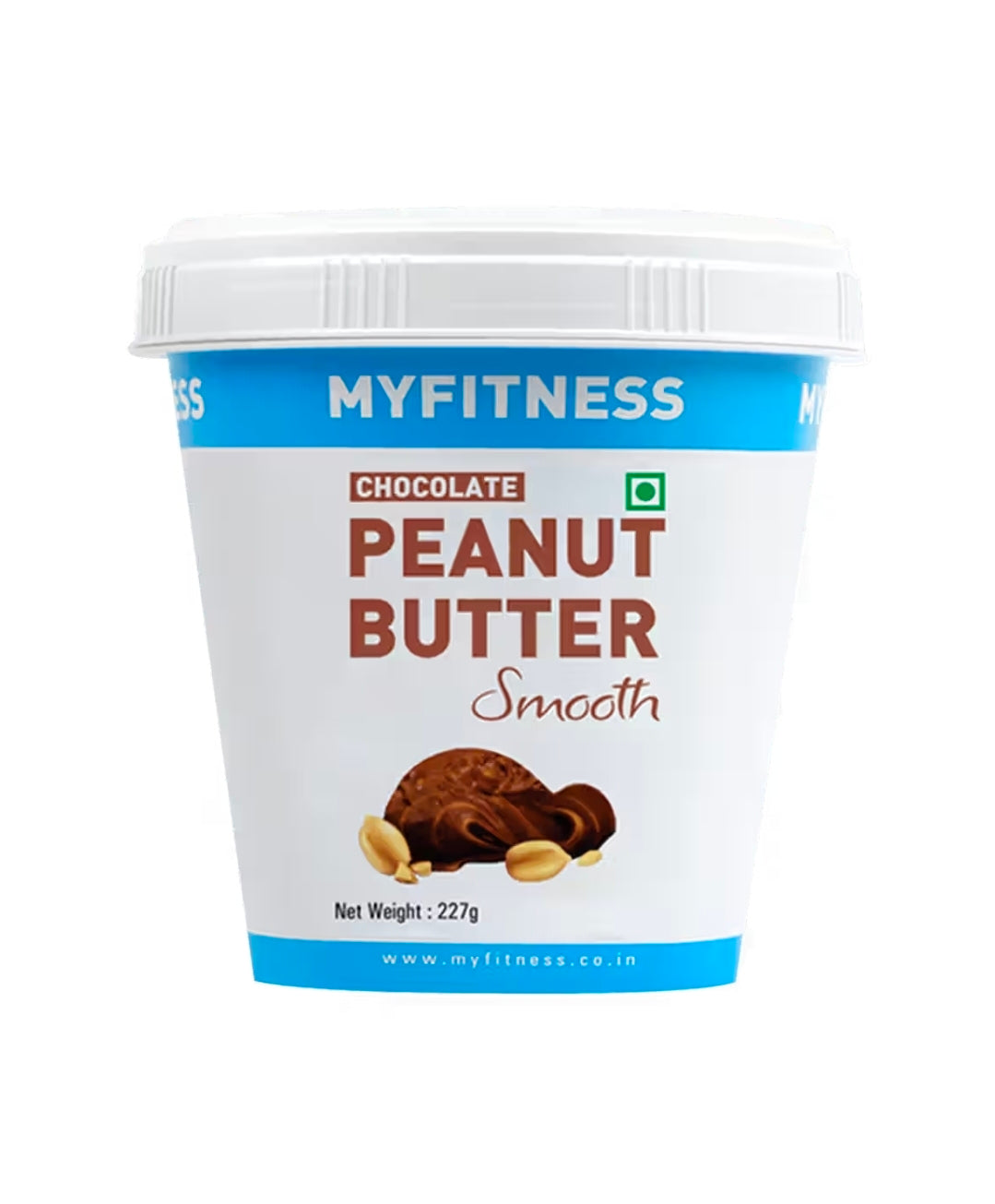 MyFitness Chocolate Peanut Butter Smooth Spread (High Protein) 227g