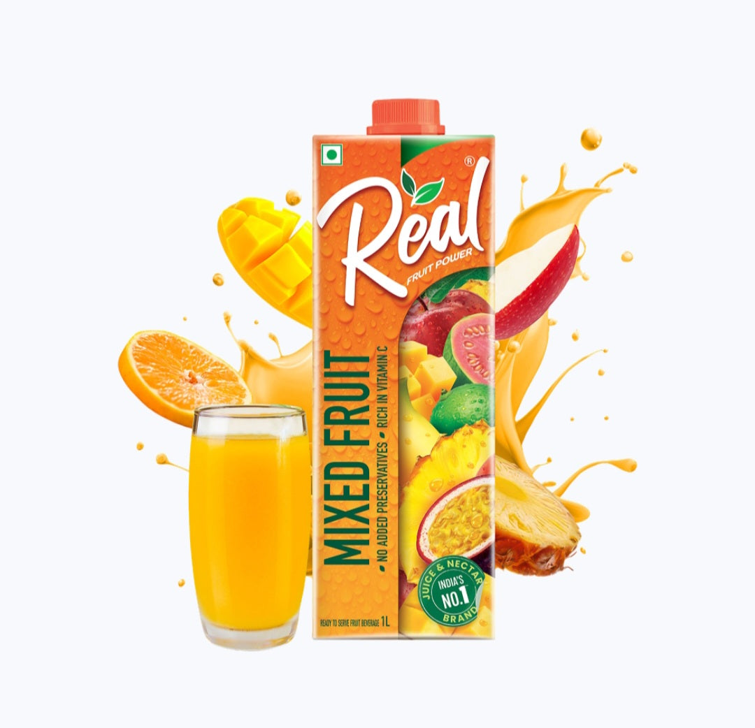 Real Fruit Power Mixed Fruit Juice 1ltr