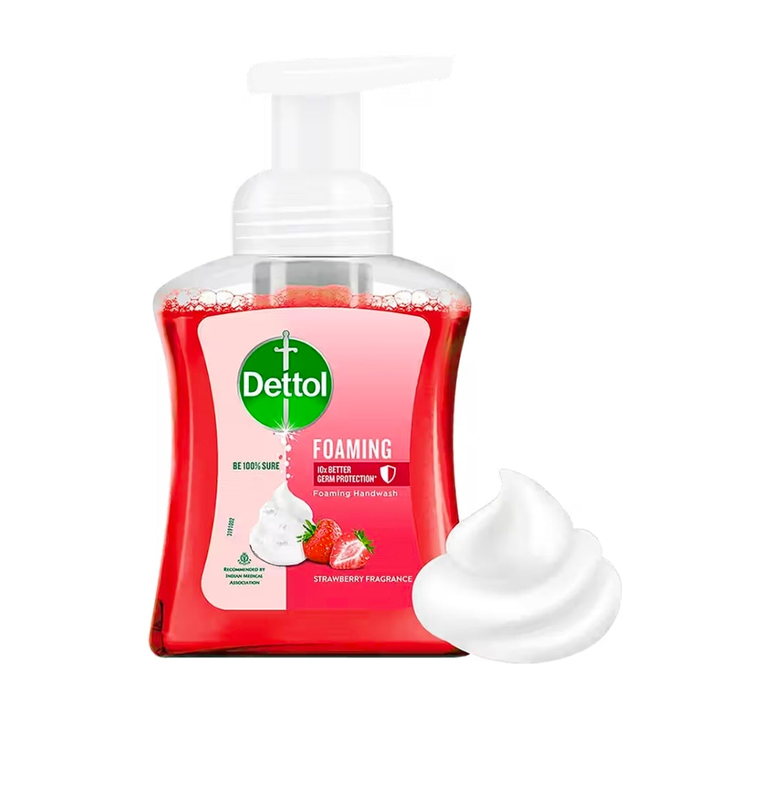 Dettol Strawberry Foaming Hand Wash 250ml