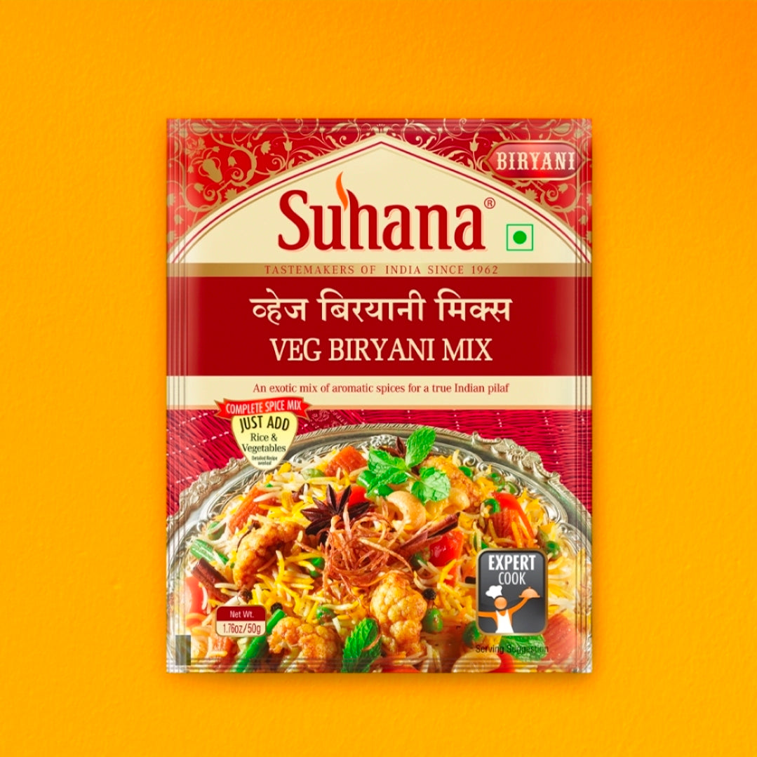 Suhana Veg Biryani Mix 50g