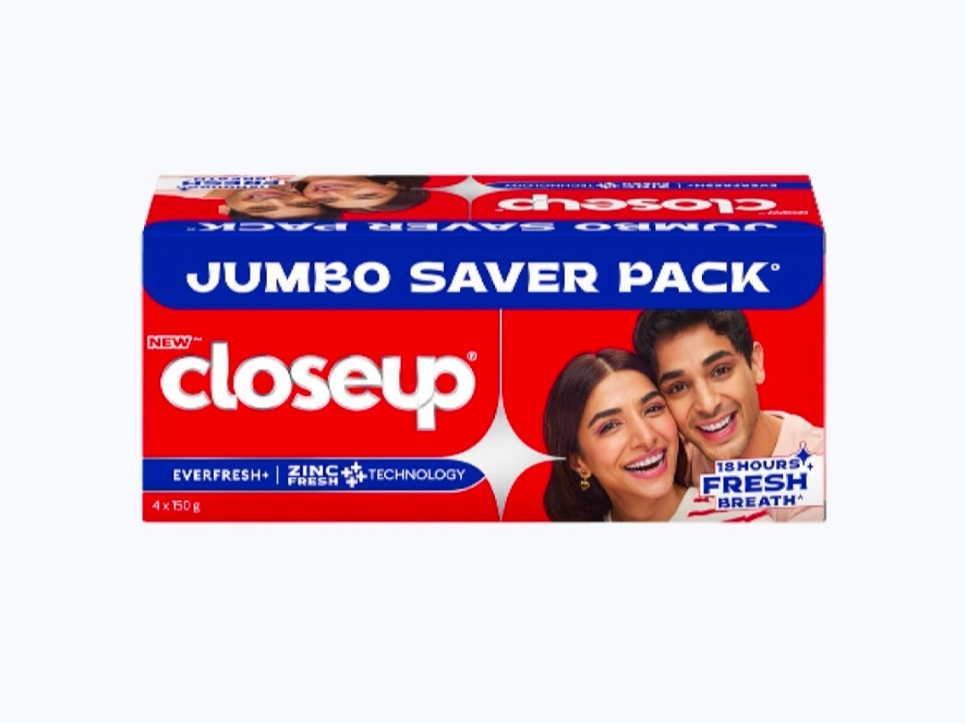Closeup Toothpaste Set (150g×4)