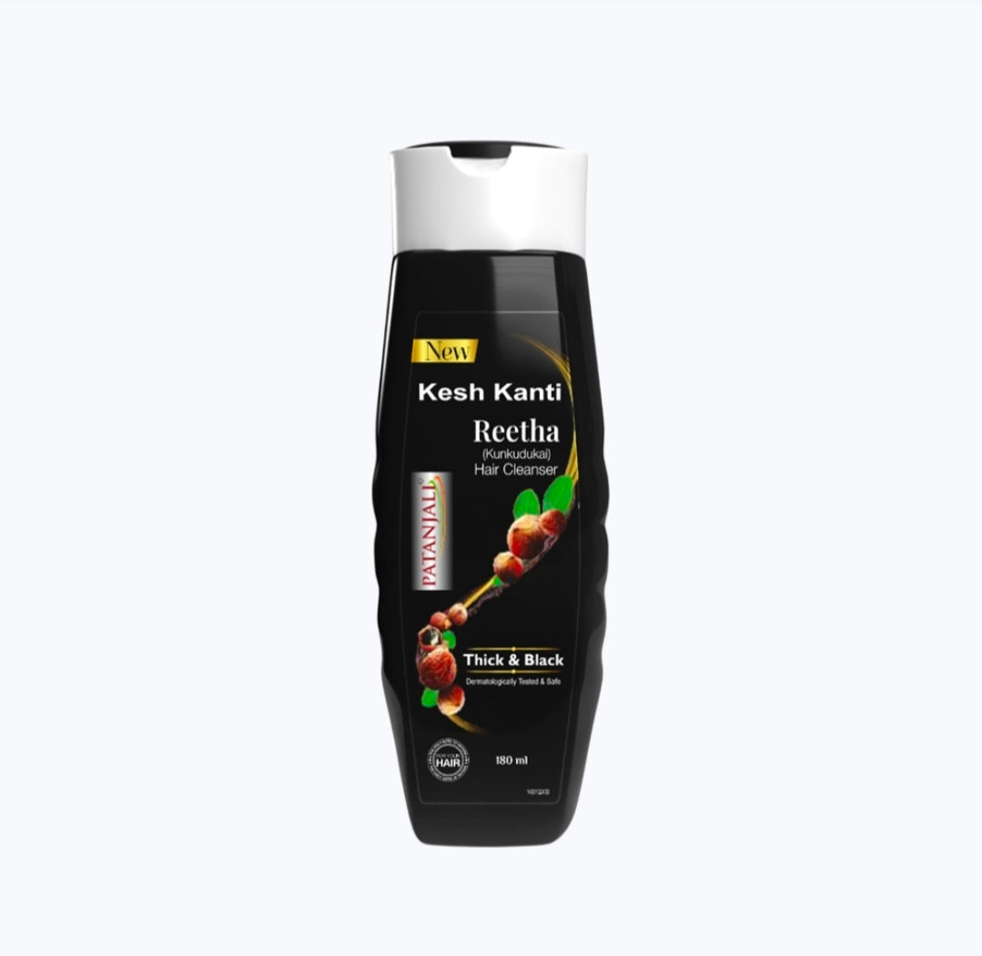 Patanjali Kesh Kanti Reetha Hair Cleanser / Shampoo 180 ml