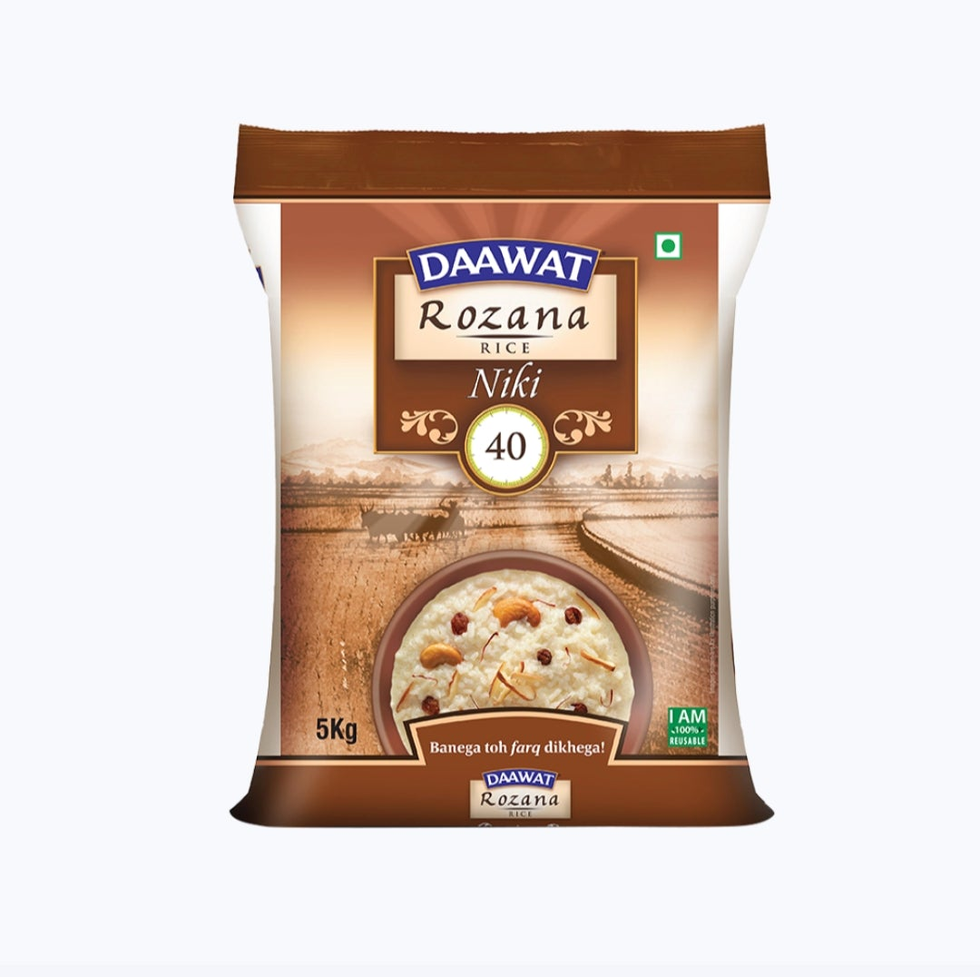Daawat Rozana Basmati Rice - Niki 40