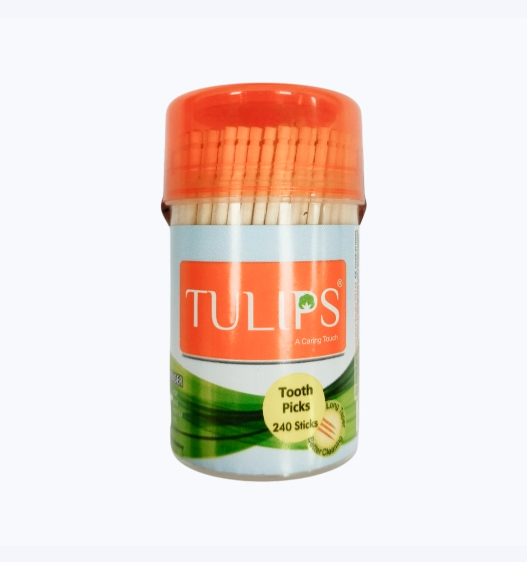 Tulips Wooden Toothpick