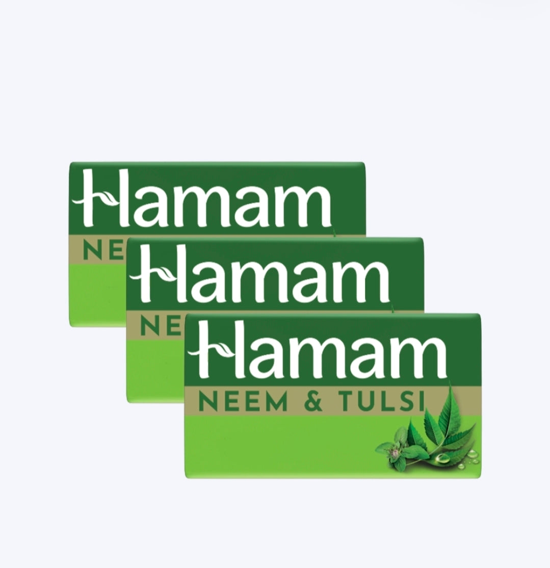 Hamam Neem&Tulsi Soap (Pack of 4)