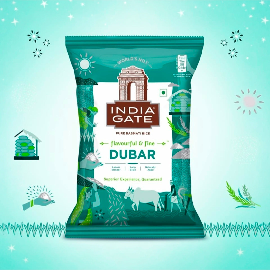 India Gate Basmati Rice - Dubar 1 kg