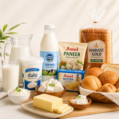 Dairy & Breads