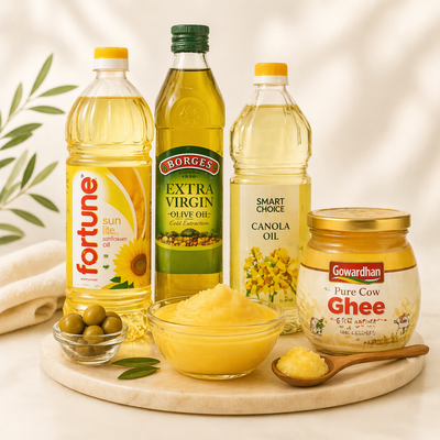 Cooking Oils & Ghee