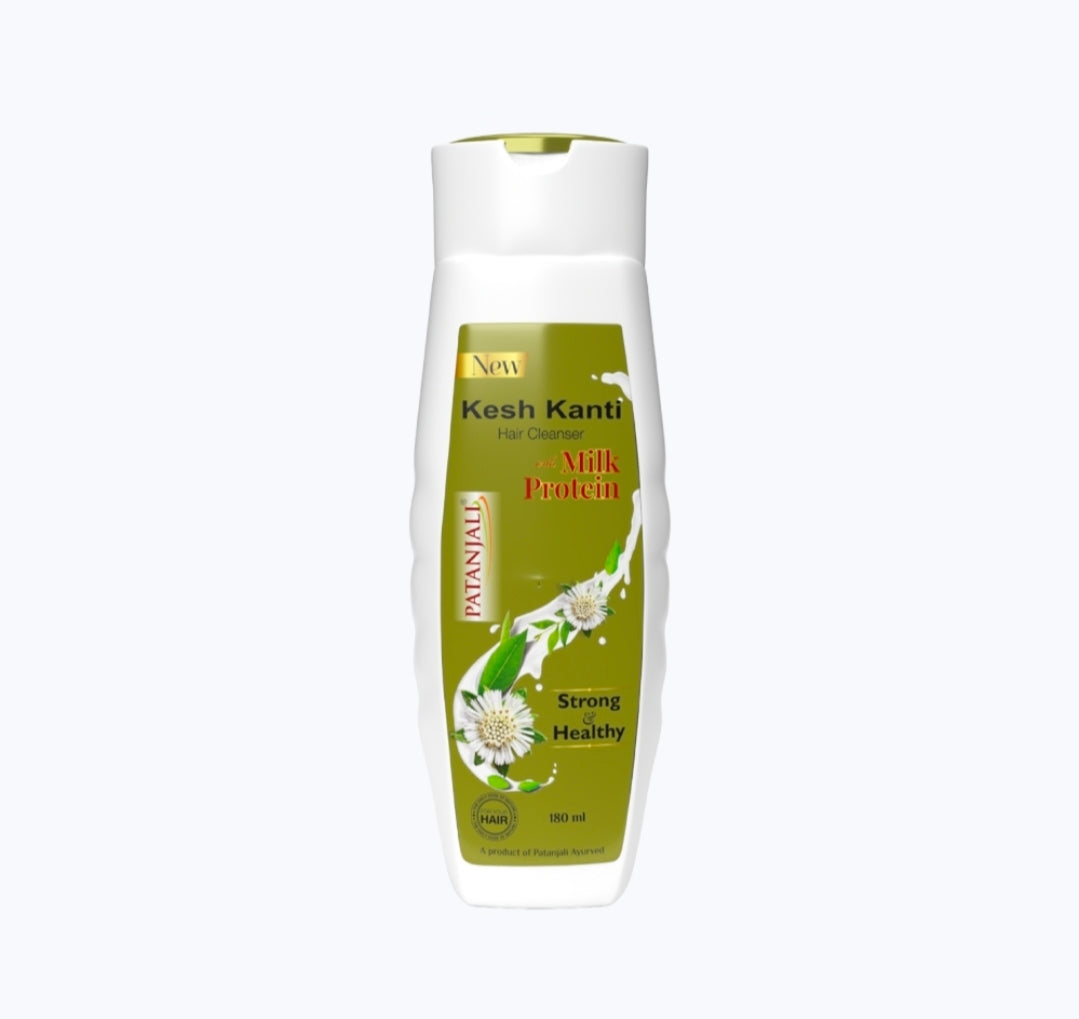 Patanjali Kesh Kanti Milk Protein Hair Cleanser / Shampoo 180 ml