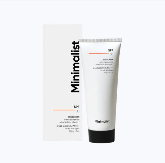 Minimalist SPF50 Sunscreen 50g