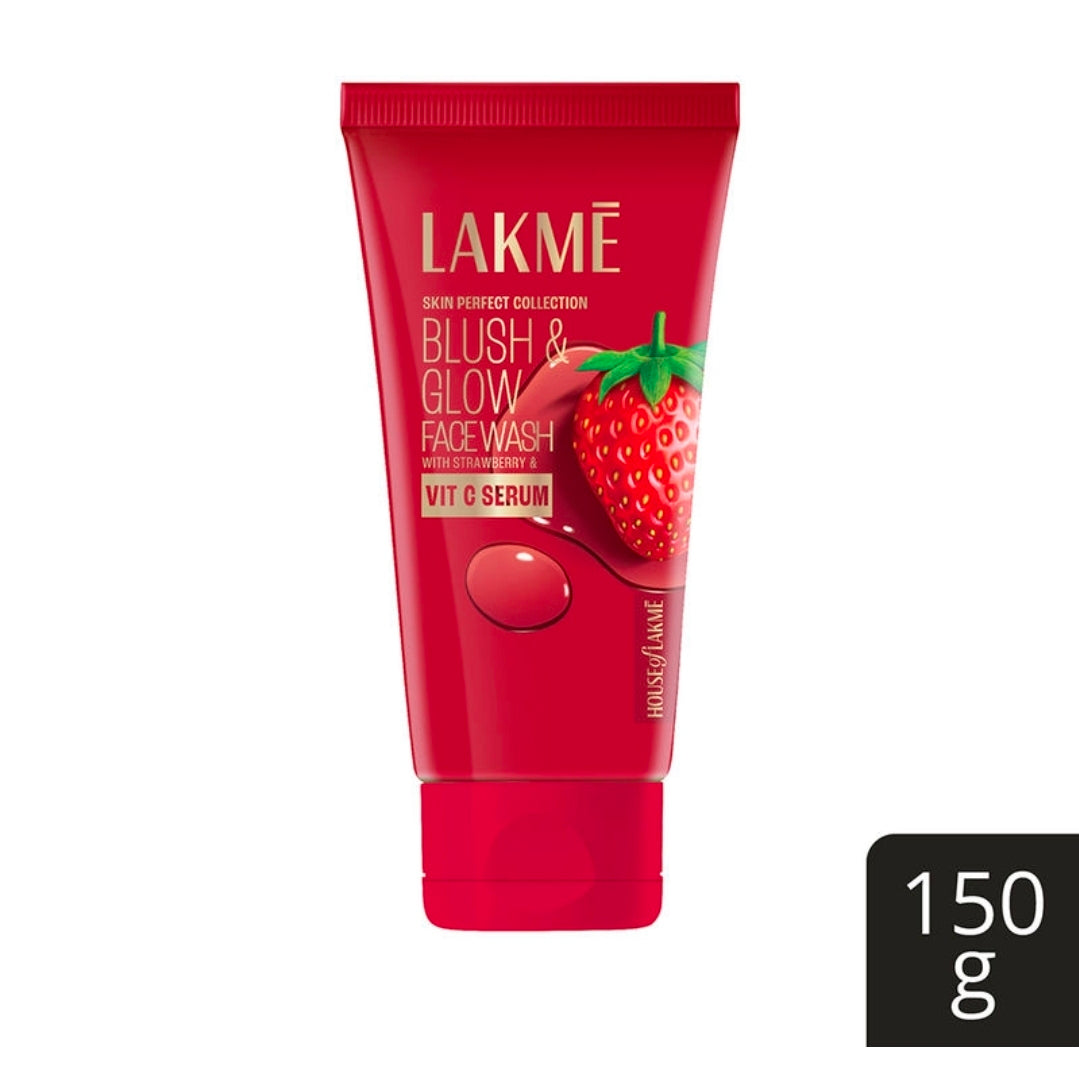Lakme Blush & Glow Strawberry Facewash 150ml