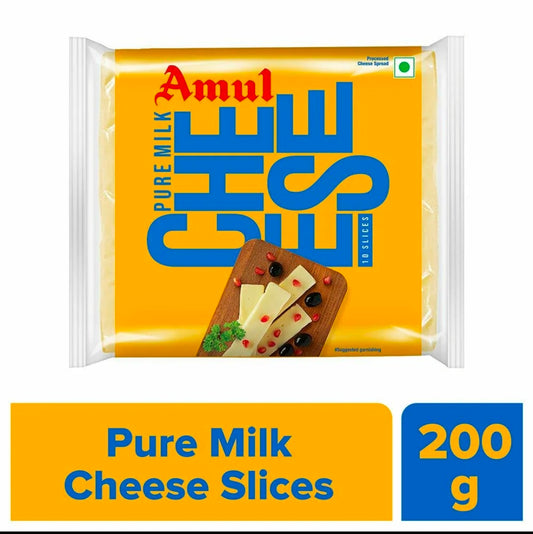 Amul Cheese Sclice 200g(10)