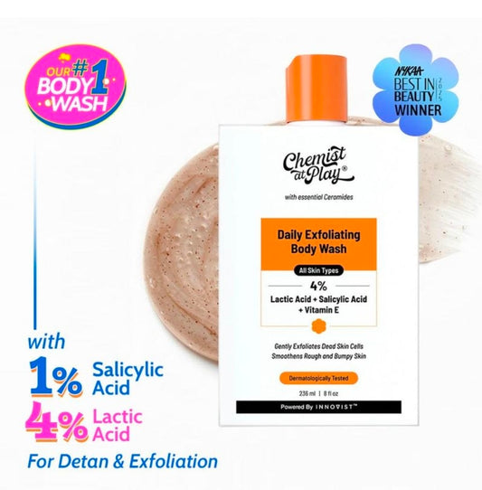 Chemist At Play Daily Exfoliating Body Wash