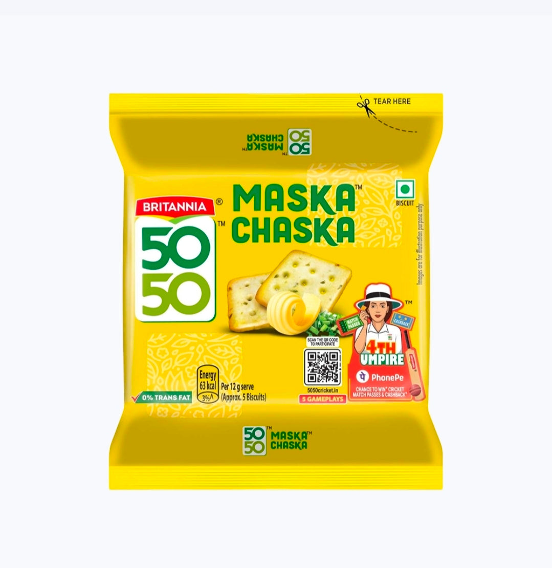 Britannia 50-50 Maska Chaska