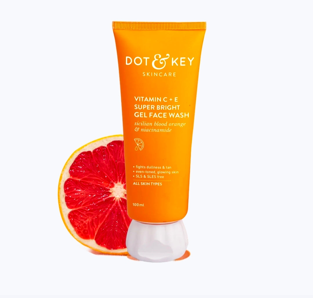 Dot&Key Vitamin C+E Facewash 100ml