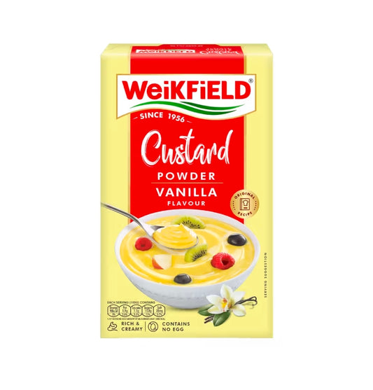 Weikfield Custard Powder Vanilla Flavour | Rich and Creamy | Contains No Egg 100g