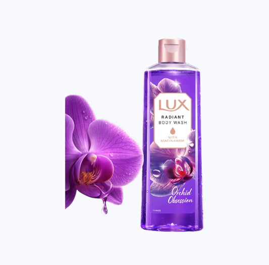 Lux Black Orchid Scent & Juniper Oil Body Wash 245ml