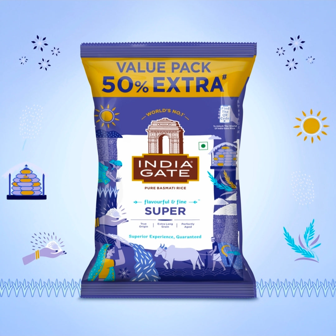 India Gate Basmati Rice - Super