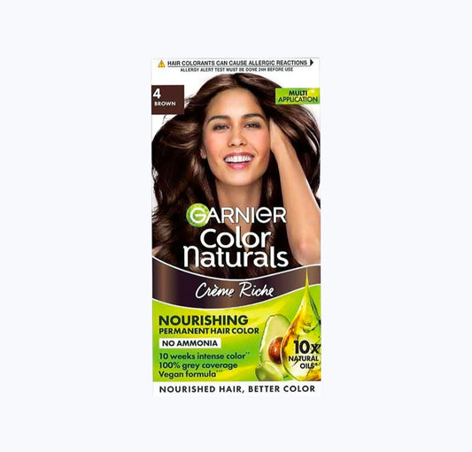 Garnier Color Naturals Hair Colour (Shade 4 Brown)