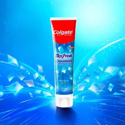Colgate MaxFresh Peppermint Ice Gel Toothpaste 150g