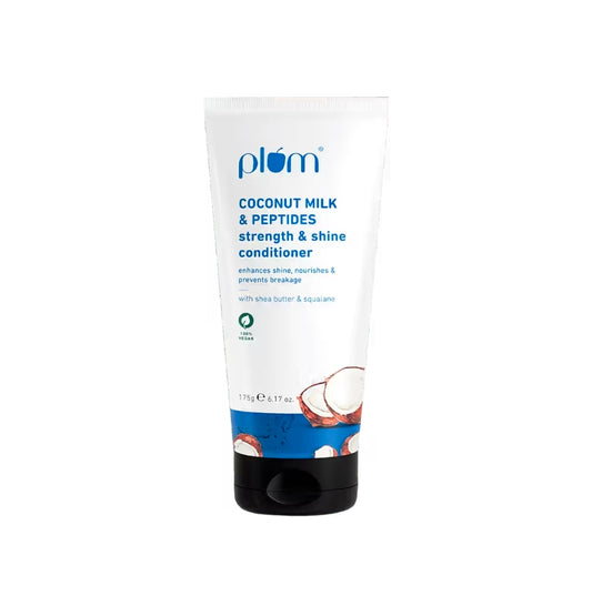 Plum Coconut Milk & Peptides Strength & Shine Conditioner 175ml