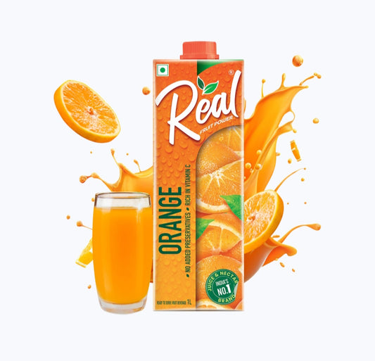 Real Fruit Power Orange Juice 1ltr