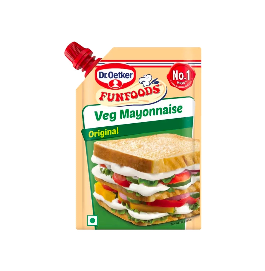 Dr. Oetker Funfoods Veg Mayonnaise 100g