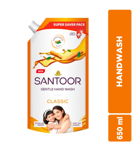 Santoor Handwash 650ml