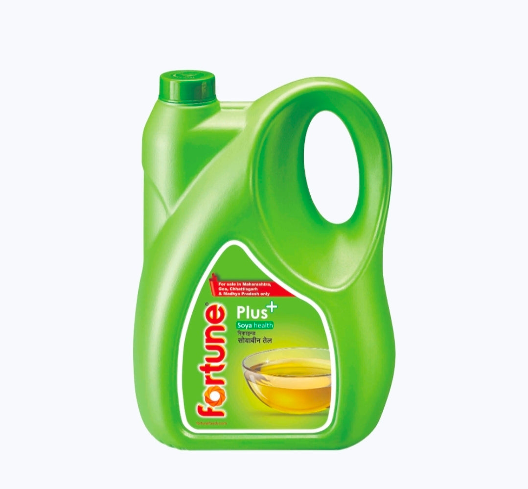 Fortune Plus Soya Health Refined Soyabean Oil 4.35kg