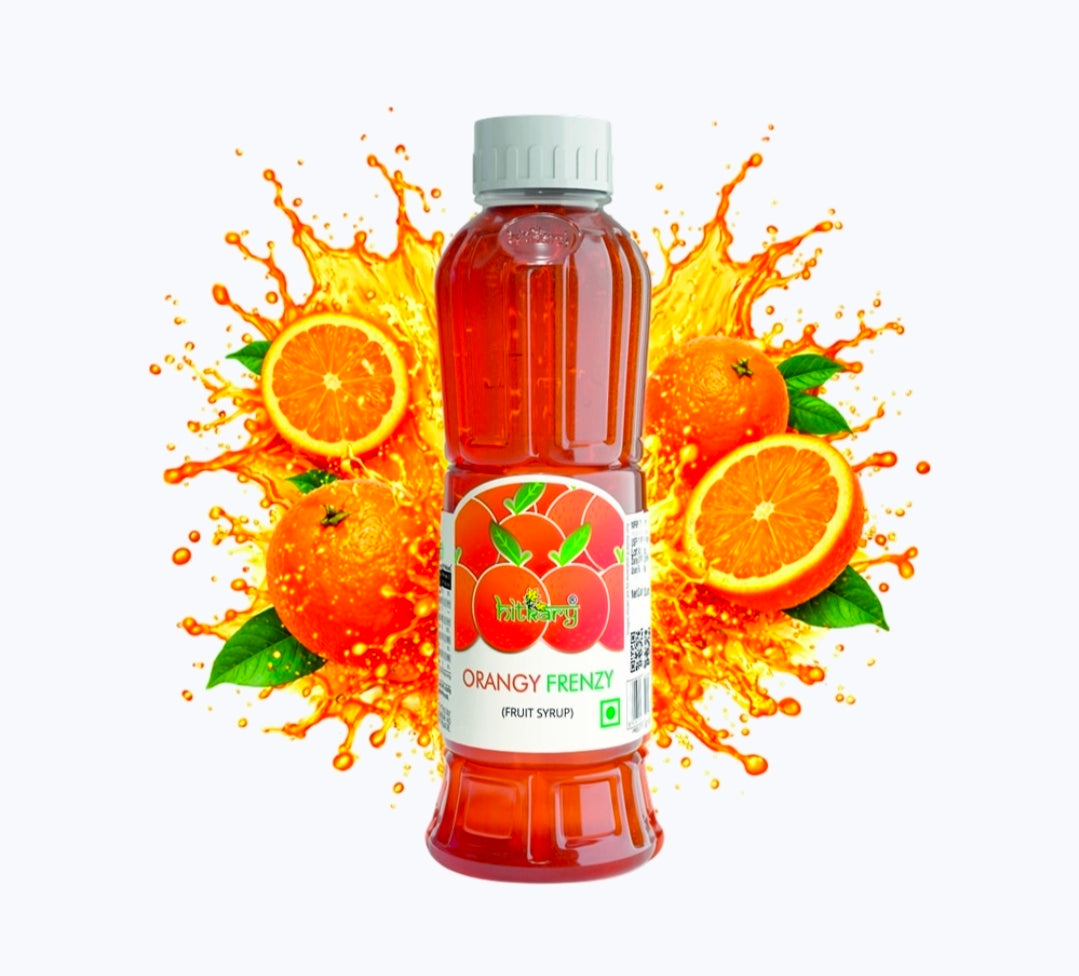 Hitkary Orange Frenzy Sharbat 700ml