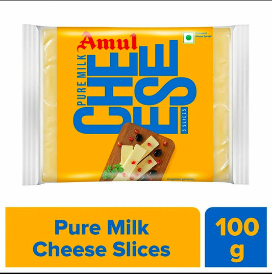 Amul Cheese Sclice 100g (5)