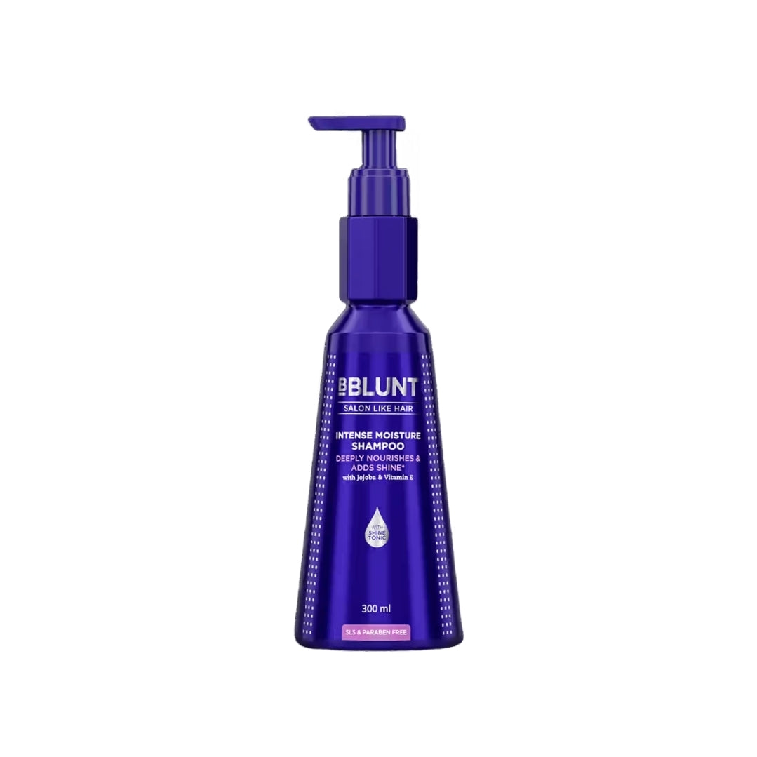 BBLUNT Intense Moisture Shampoo with Jojoba and Vitamin E 300ml