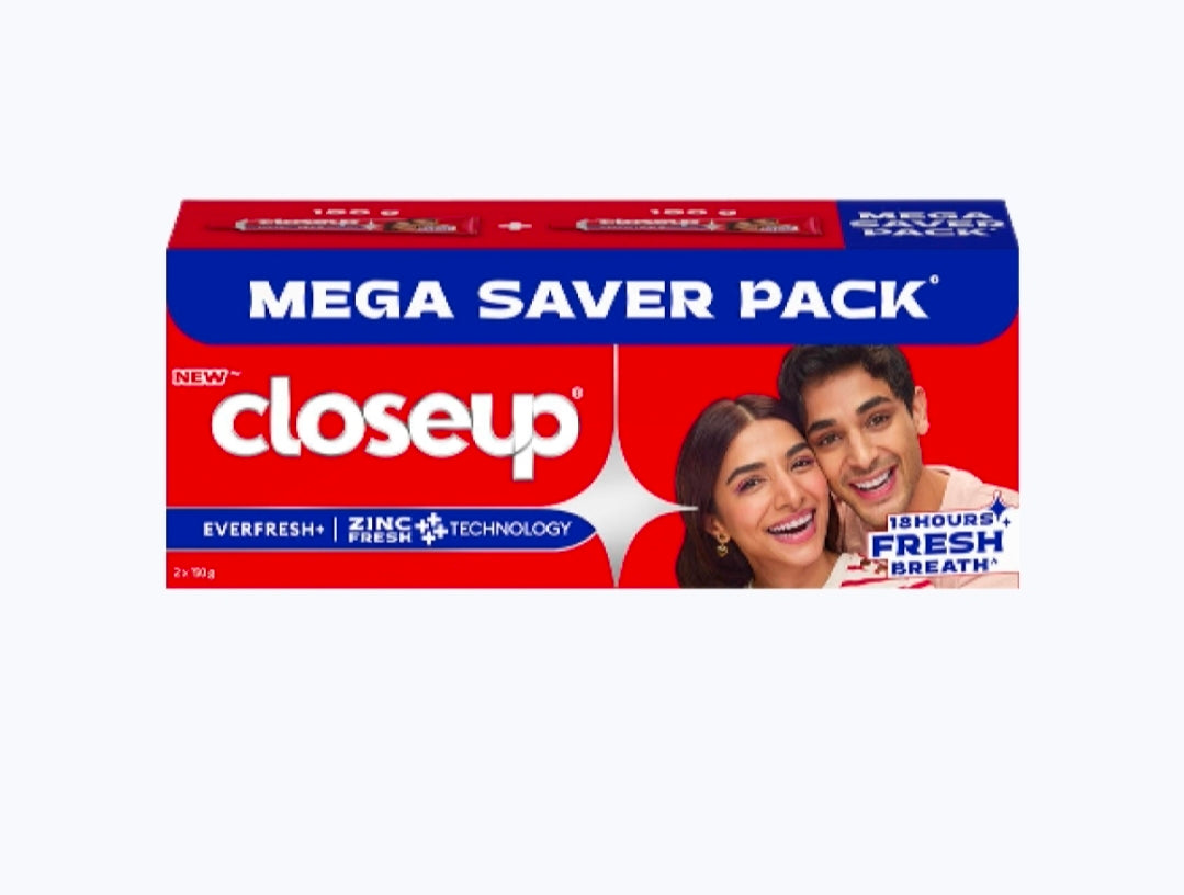 Closeup Toothpaste Set (150g×2)